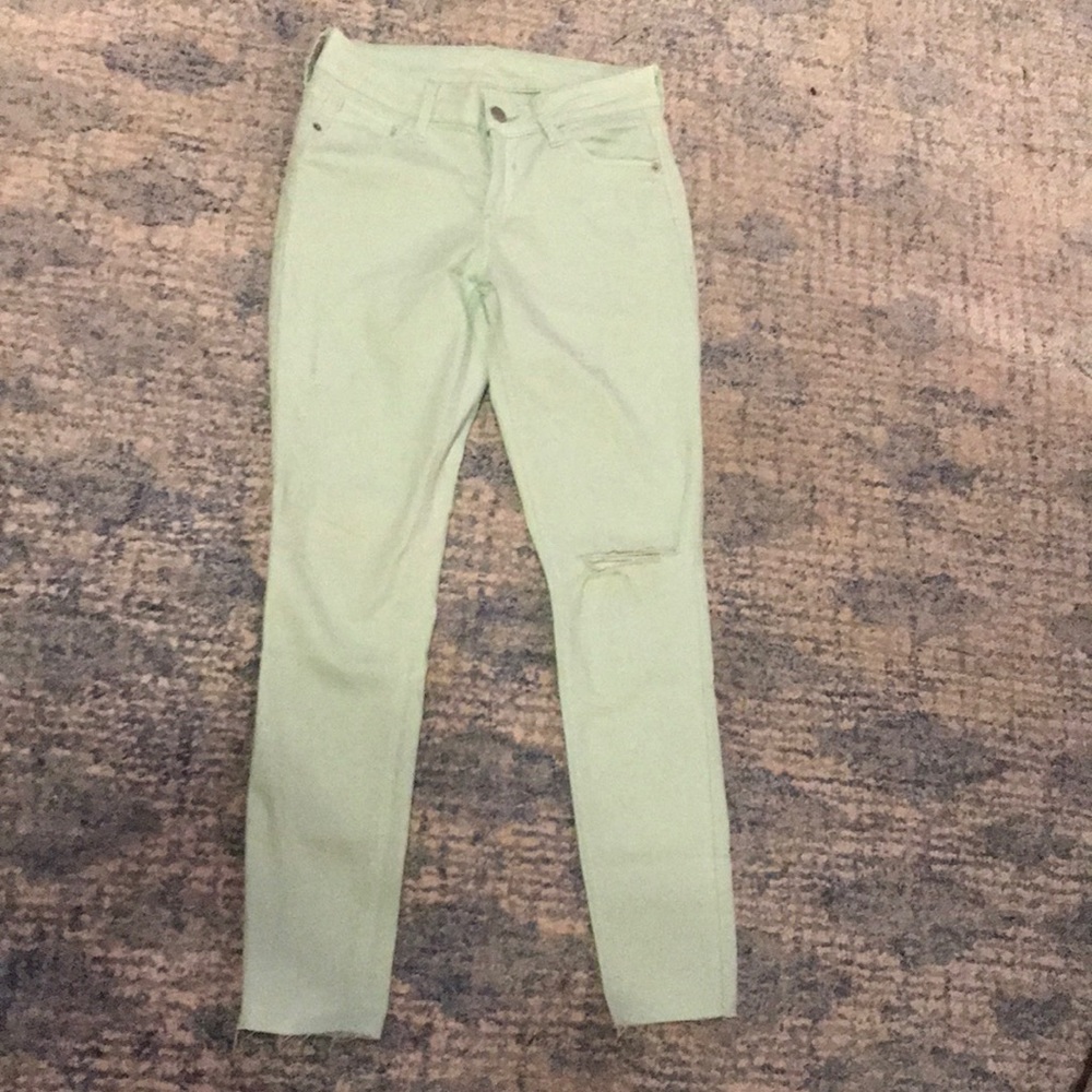 Mint Old Navy Rockstar Jeans
